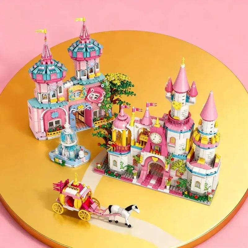 Lego Compatible Princess Building Block Toys Swan Lake Castle Set - Image 3