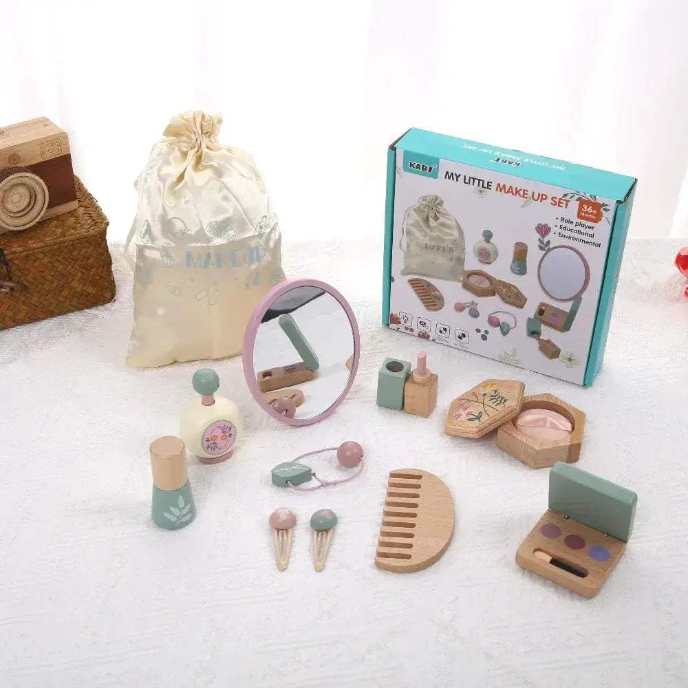 Wooden Makeup Set Dressing Table For Girls CE Certified