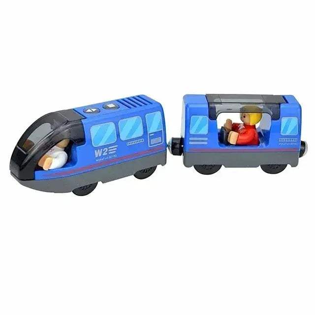 Wooden Train Set For Kids Educational Track Toys Gift - Image 15
