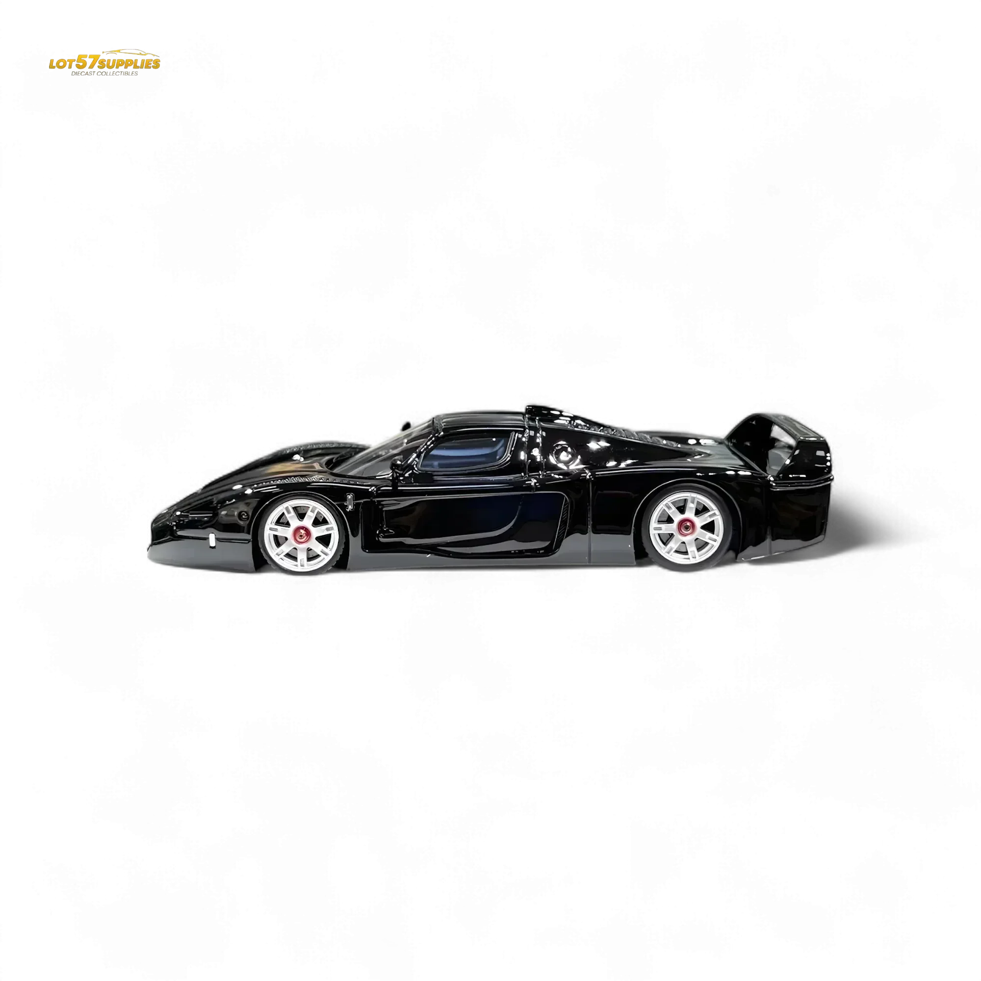 YM Model Maserati MC12 Stradale Corsa Black 1:64 - Image 4