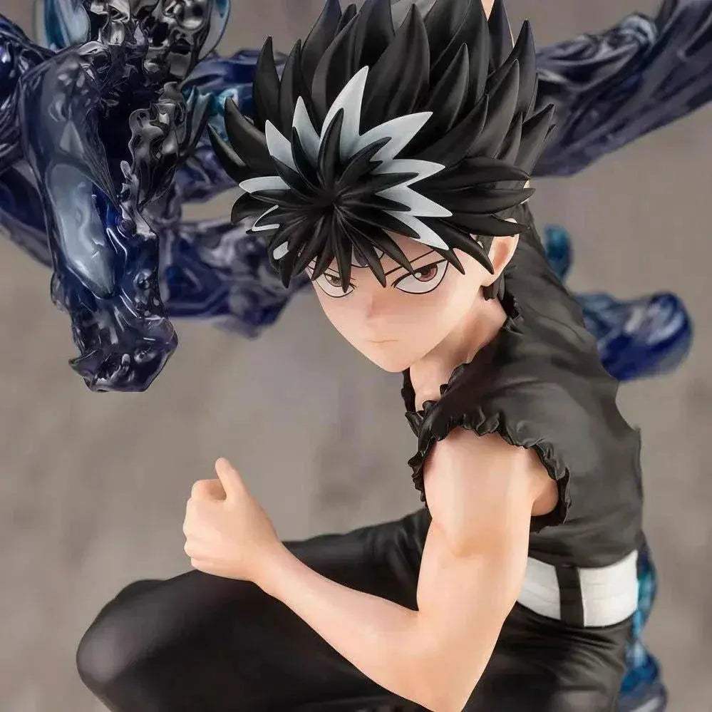 YuYu Hakusho Hiei Dark Figure Anime Collectible Statue with Evil Eye Desktop Decoration 24 CM - Image 4
