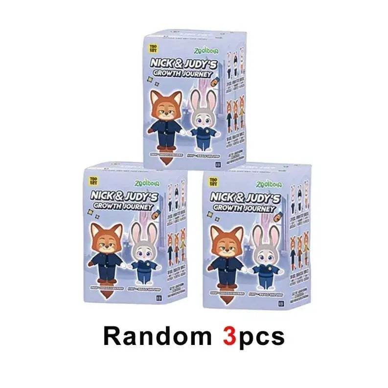 Zootopia Plush Mystery Box Collectible Nick and Judy Gift - Image 7