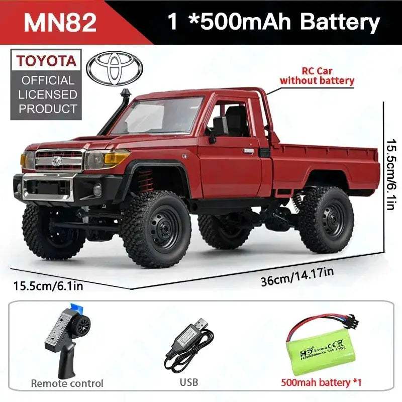 One Twelfth Scale RC Offroad Truck 4WD Remote Control Car - Image 7
