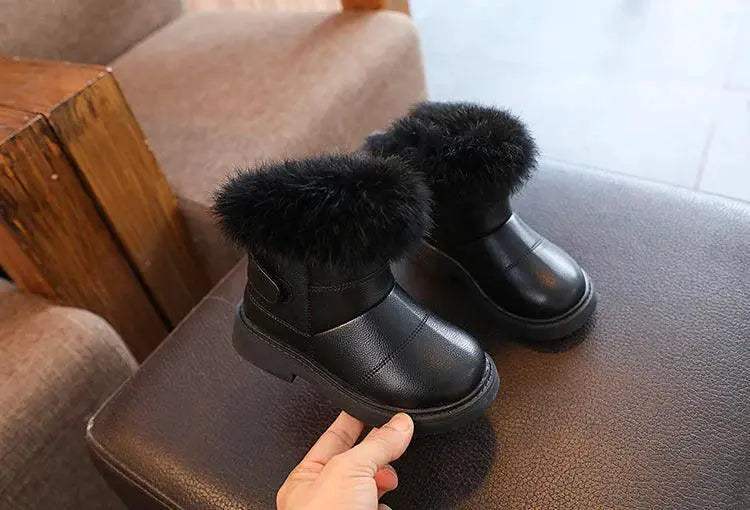 ZYCZWLCN Kids Winter Boots with Anti Slip Sole for Boys and Girls - Image 8